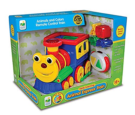 The Learning Journey Animal Express Remote Control Shape Sorter Train